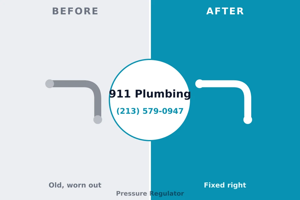 Before and after: plumbing repair Sidney, MT